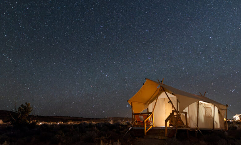 Glamping Beneath the Stars in Utah Glamping Beneath the Stars in Utah