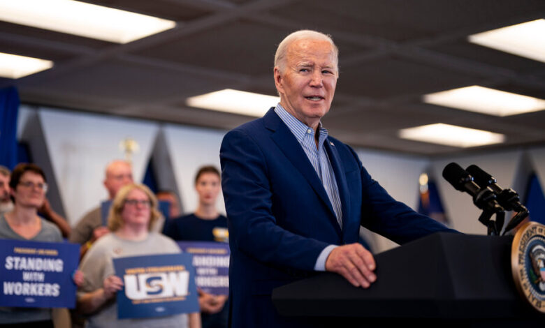 Biden Looks to Thwart Surge of Chinese Imports Biden Looks to Thwart Surge of Chinese Imports