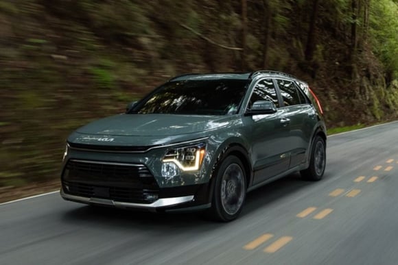 2024 Kia Niro EV front three-quarter view