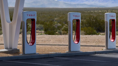 Tesla Pullback Puts Onus on Others to Build Electric Vehicle Chargers