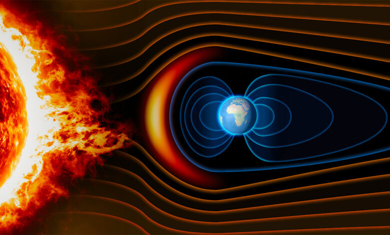A weaker magnetic field may have paved the way for marine life to go big A weaker magnetic field may have paved the way for marine life to go big