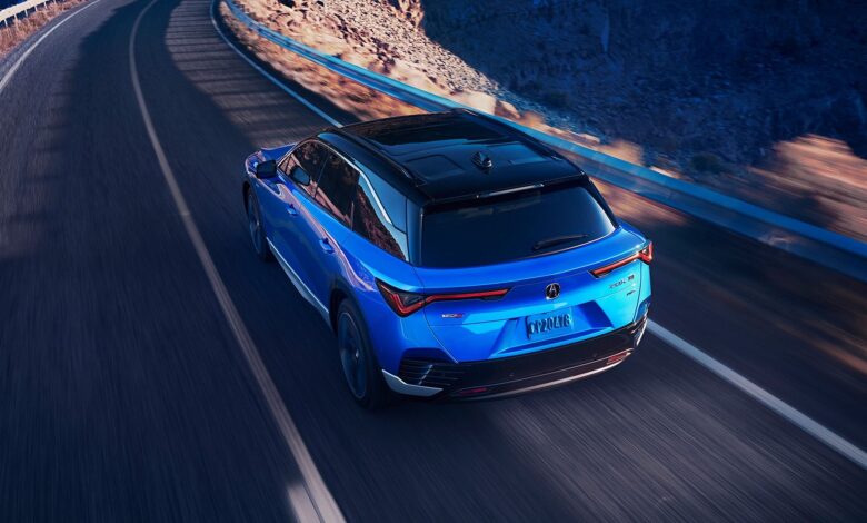 Acura ZDX Type S Heads To Pikes Peak Hill Climb As First Ever Electric Pace Car Acura ZDX Type S Heads To Pikes Peak Hill Climb As First Ever Electric Pace Car