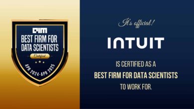 Intuit is Certified as a Best Firm for Data Scientists