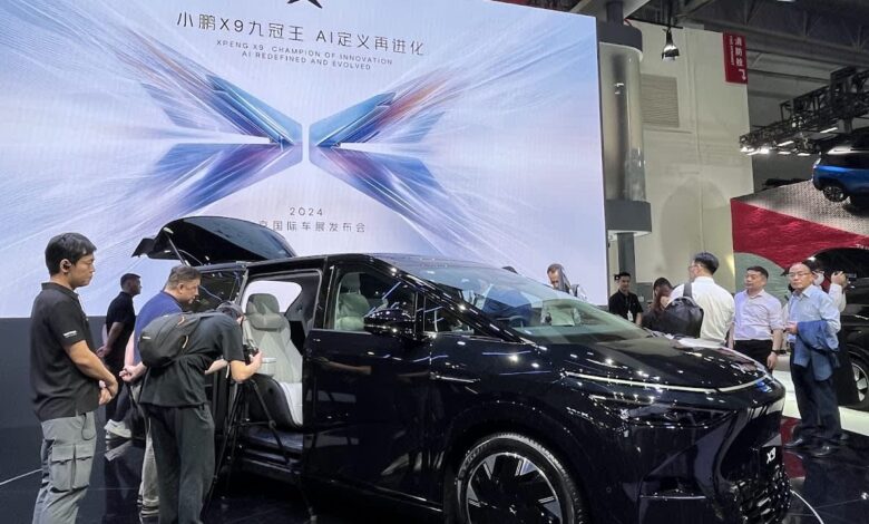 Chinese EV company Xpeng shares surge after forecasting delivery growth Chinese EV company Xpeng shares surge after forecasting delivery growth