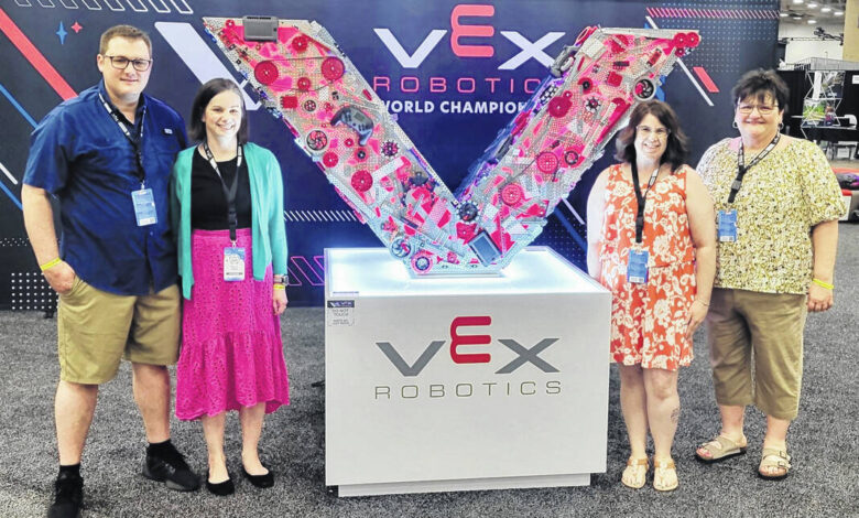WCHCS teachers attend VEX Robotics World Championship WCHCS teachers attend VEX Robotics World Championship