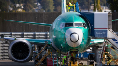 Justice Dept. Says Boeing Violated 2021 Settlement Over Max Plane