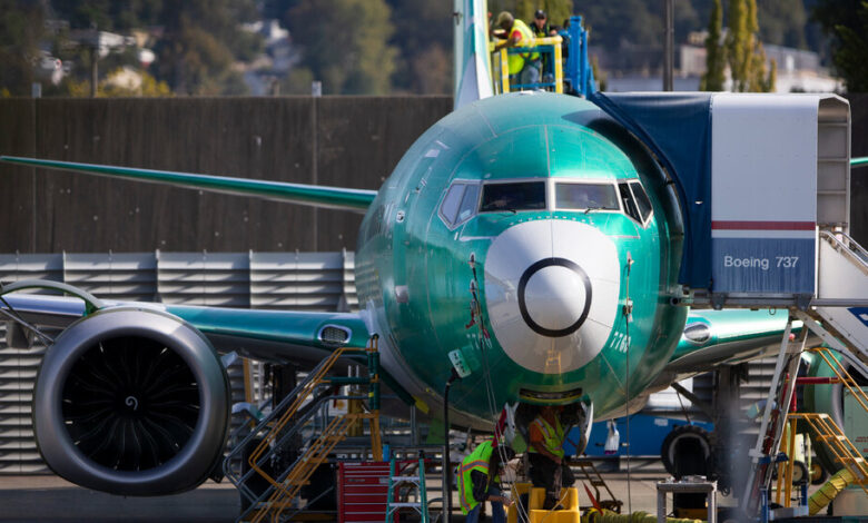 Justice Dept. Says Boeing Violated 2021 Settlement Over Max Plane Justice Dept. Says Boeing Violated 2021 Settlement Over Max Plane