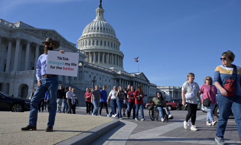 TikTok Creators Sue to Block U.S. Law Requiring Sale or Ban TikTok Creators Sue to Block U.S. Law Requiring Sale or Ban
