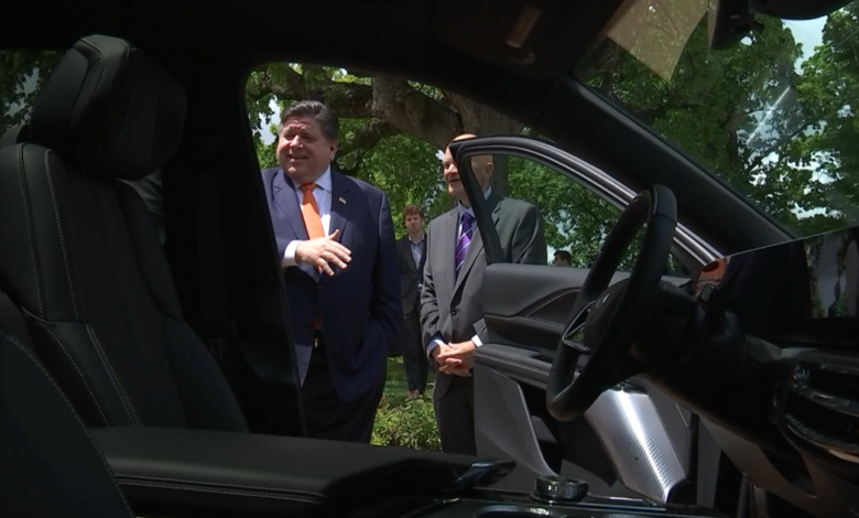 During electric vehicle event, governor admits demand has waned | Illinois During electric vehicle event, governor admits demand has waned | Illinois