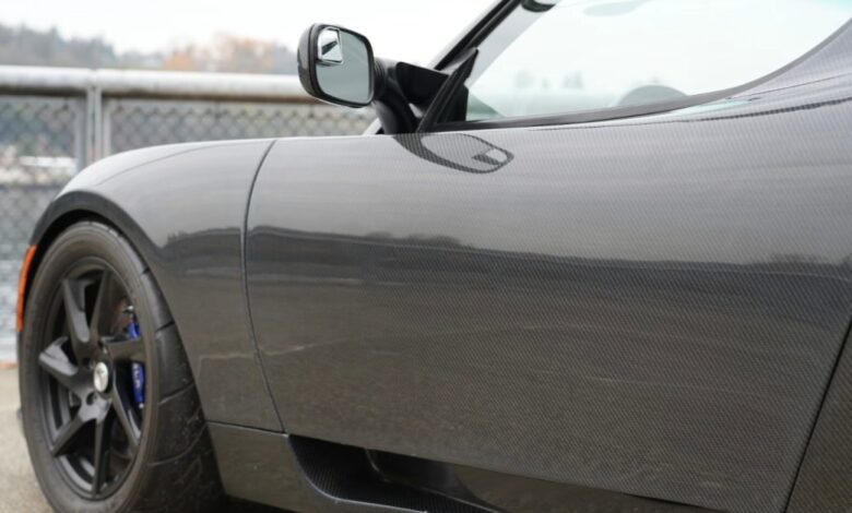 A one-of-a-kind secret Tesla Roadster R&D prototype is for sale A one-of-a-kind secret Tesla Roadster R&D prototype is for sale
