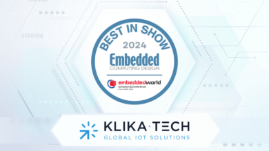 Klika Tech Wins embeddedworld Best in Show 2024