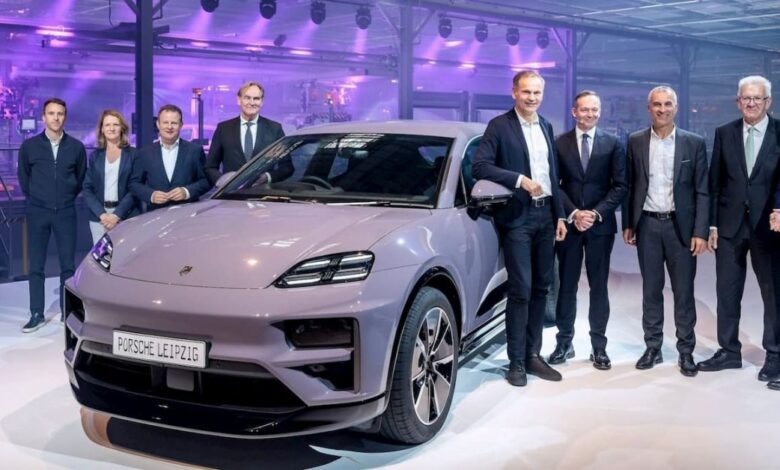 Porsche kicks off Macan EV production at newly upgrade plant Porsche kicks off Macan EV production at newly upgrade plant