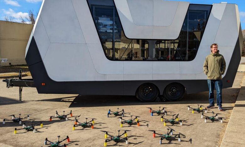 Hives For U.S. Drone Swarms Ready To Deploy This Year Hives For U.S. Drone Swarms Ready To Deploy This Year