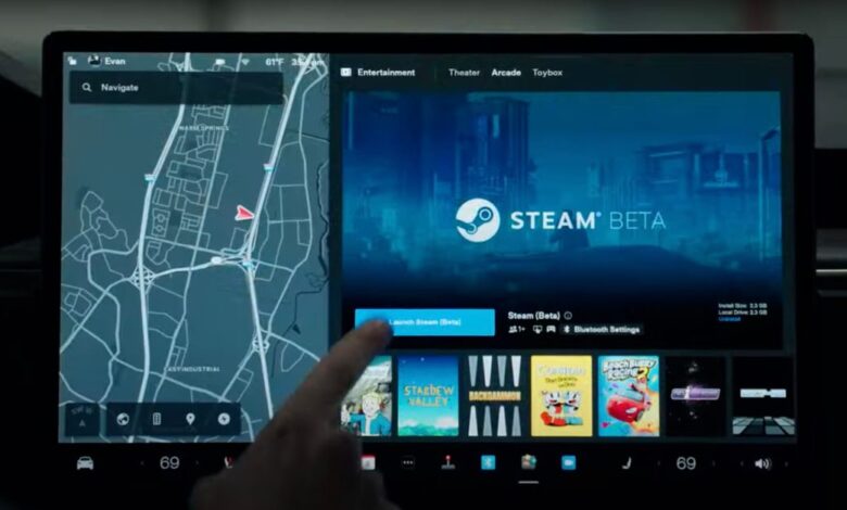 Tesla drops Steam gaming support inside its vehicles Tesla drops Steam gaming support inside its vehicles