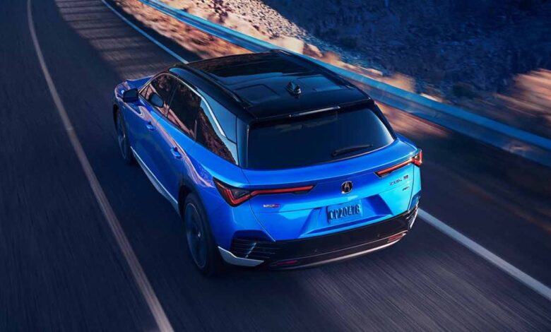The Acura ZDX will become the first electric pace car at Pikes Peak The Acura ZDX will become the first electric pace car at Pikes Peak