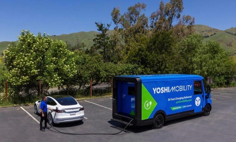 Yoshi Mobility Brings Mobile EV Charging To Fleets Yoshi Mobility Brings Mobile EV Charging To Fleets