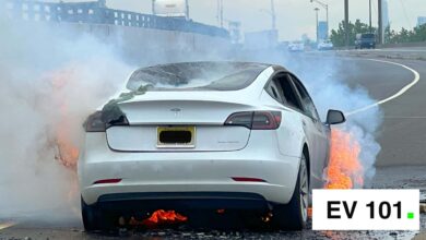 How Much Of A Fire Risk Are Electric Vehicles?