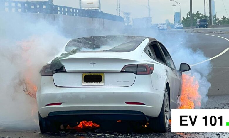 How Much Of A Fire Risk Are Electric Vehicles? How Much Of A Fire Risk Are Electric Vehicles?