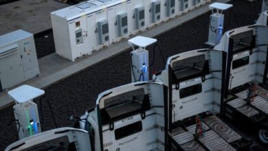 The US’s largest heavy-duty electric truck microgrid is powered by… natural gas