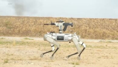 China’s military shows off robot dogs during drills with Cambodia