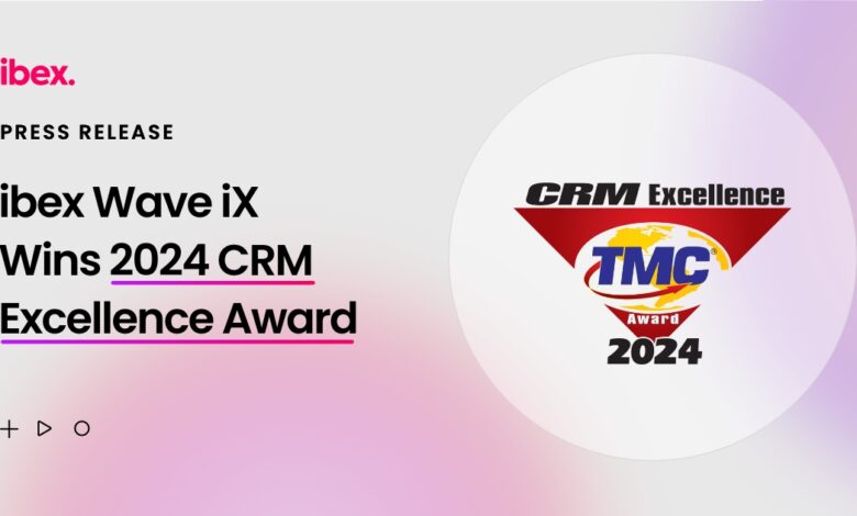 ibex Wave iX Wins 2024 CRM Excellence Award for Powering Next-Gen Customer Experience ibex Wave iX Wins 2024 CRM Excellence Award for Powering Next-Gen Customer Experience