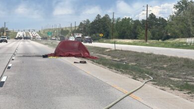 Multiple crews tackle electric vehicle fire in Douglas County