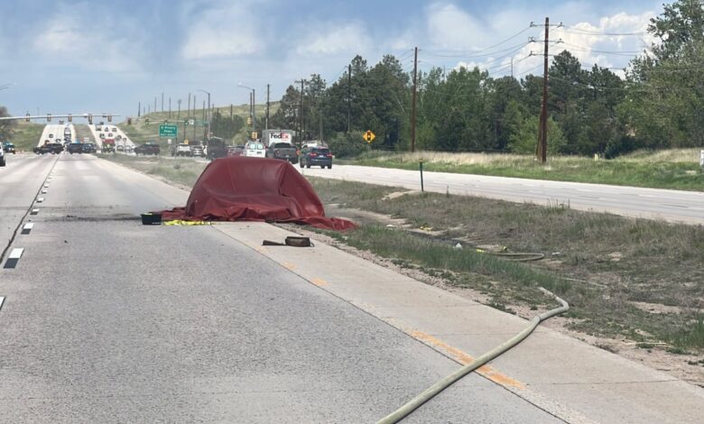 Multiple crews tackle electric vehicle fire in Douglas County Multiple crews tackle electric vehicle fire in Douglas County