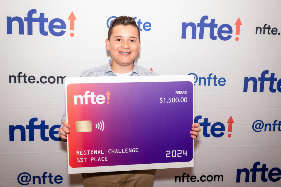 Lodias Martinet of Grand Prairie School for the Highly Gifted took first place in the May 10 South Regional Youth Entrepreneurship Challenge with his business idea Style Selector. He will present at the national finals in New York on Oct. 10.