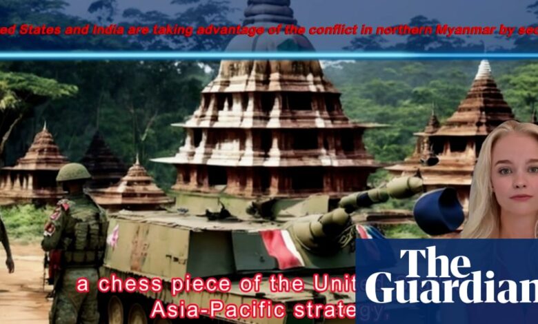 How China is using AI news anchors to deliver its propaganda | Artificial intelligence (AI) How China is using AI news anchors to deliver its propaganda | Artificial intelligence (AI)