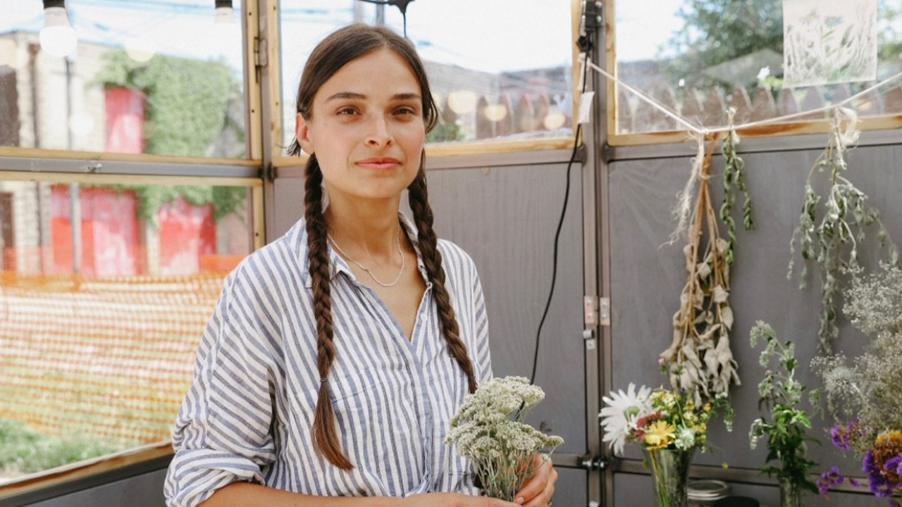 Jenny Rey owns Mi Casita Herbs, which is among nearly 30 local vendors that sell products at the market.