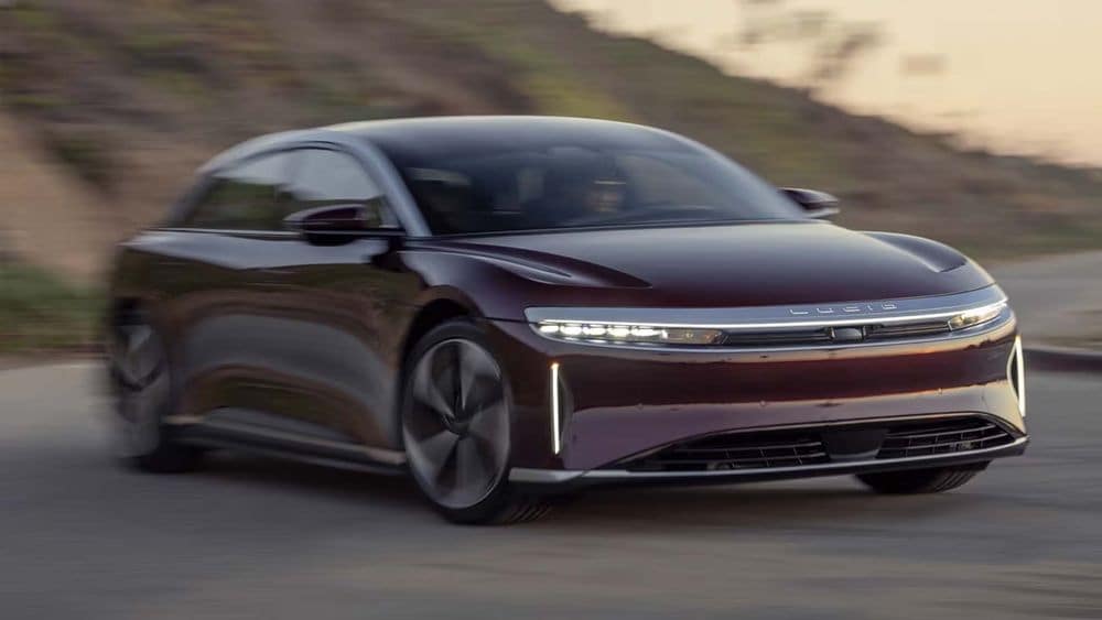 2023 Lucid Air Touring in motion 6