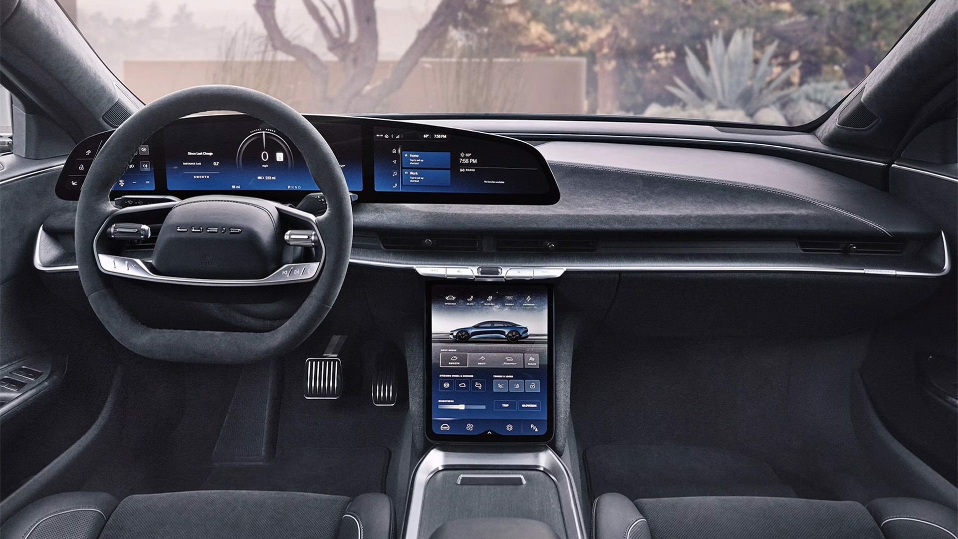 The 2024 Lucid Air Sapphire's Interior