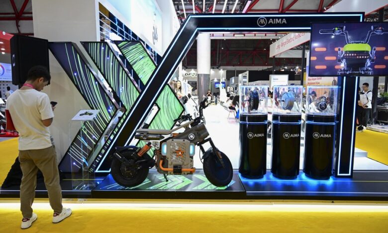 Chinese cars shine at Indonesia’s electric vehicle exhibition-Xinhua Chinese cars shine at Indonesia’s electric vehicle exhibition-Xinhua
