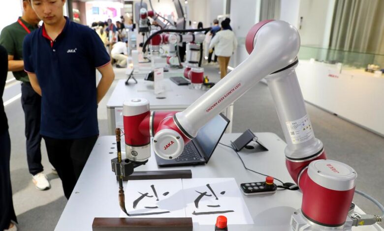 Ascending local brands make their mark on rising robots-Xinhua Ascending local brands make their mark on rising robots-Xinhua
