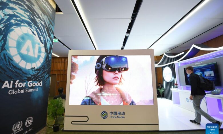 2024 Artificial Intelligence for Good Global Summit held in Geneva, Switzerland-Xinhua 2024 Artificial Intelligence for Good Global Summit held in Geneva, Switzerland-Xinhua