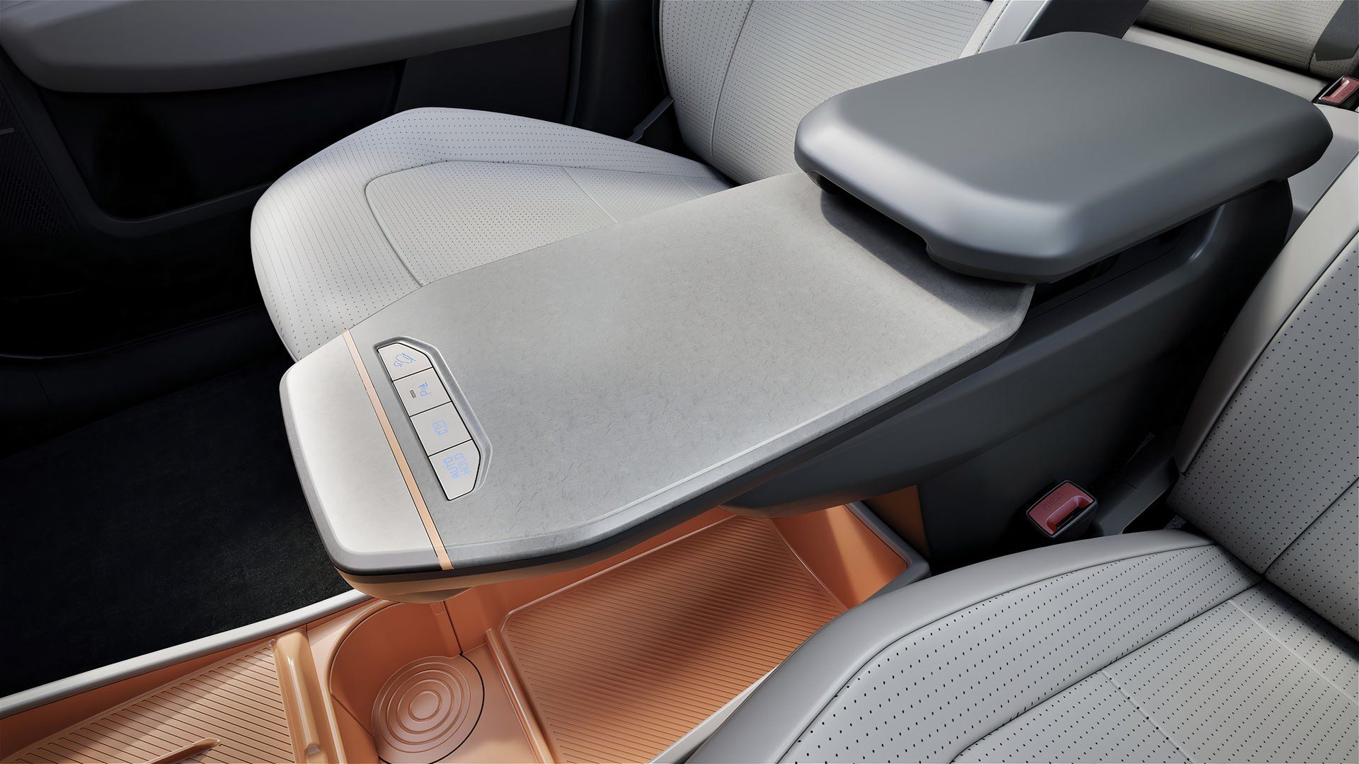 2025 Kia EV3 Center Console TopSpeed