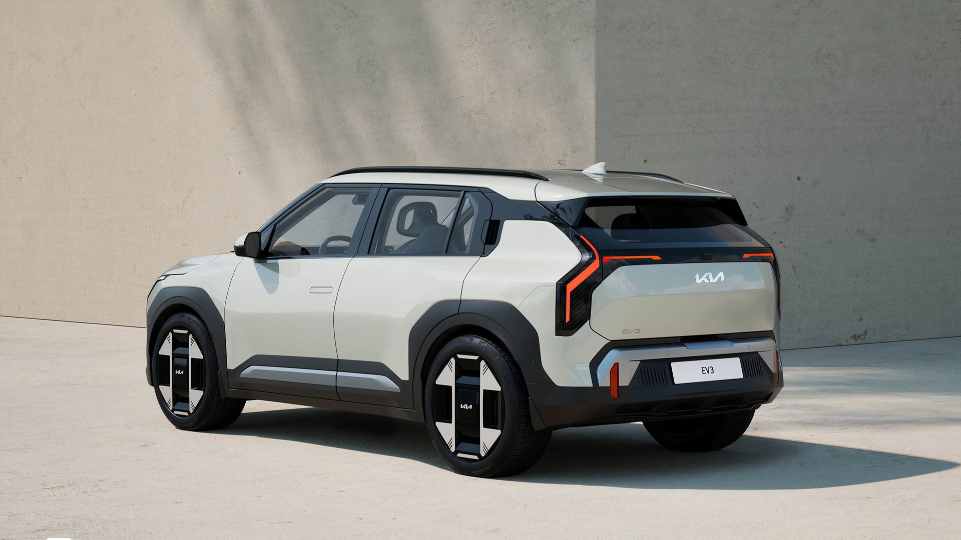 2025 Kia EV3 Rear Side TopSpeed