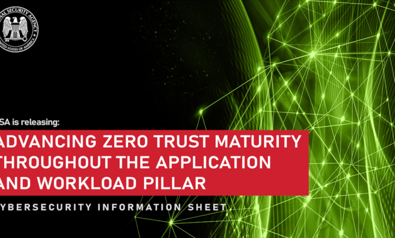 NSA Releases Guidance on Zero Trust Maturity Throughout the Application and Workload Pillar NSA Releases Guidance on Zero Trust Maturity Throughout the Application and Workload Pillar