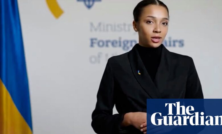 Ukraine unveils AI-generated foreign ministry spokesperson | Artificial intelligence (AI) Ukraine unveils AI-generated foreign ministry spokesperson | Artificial intelligence (AI)