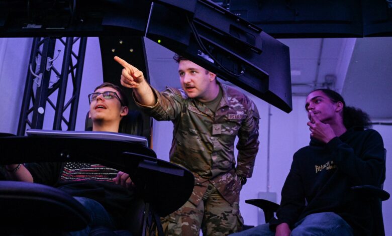 AHS robotics classes visits 97th AMW > Altus Air Force Base > News AHS robotics classes visits 97th AMW > Altus Air Force Base > News
