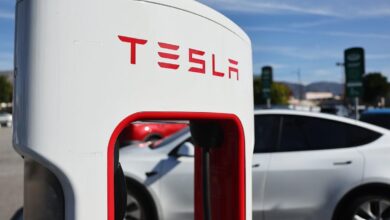 Musk Undercuts Tesla Chargers Biden Had Lauded as ‘a Big Deal’