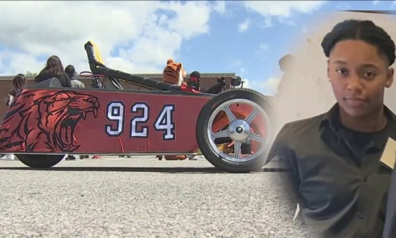 DuVal High STEM builds electric race car in honor of slain classmate – NBC4 Washington DuVal High STEM builds electric race car in honor of slain classmate – NBC4 Washington