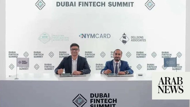 Pakistani firm partners with UAE’s NymCard to promote fintech innovation in MENAP Pakistani firm partners with UAE’s NymCard to promote fintech innovation in MENAP