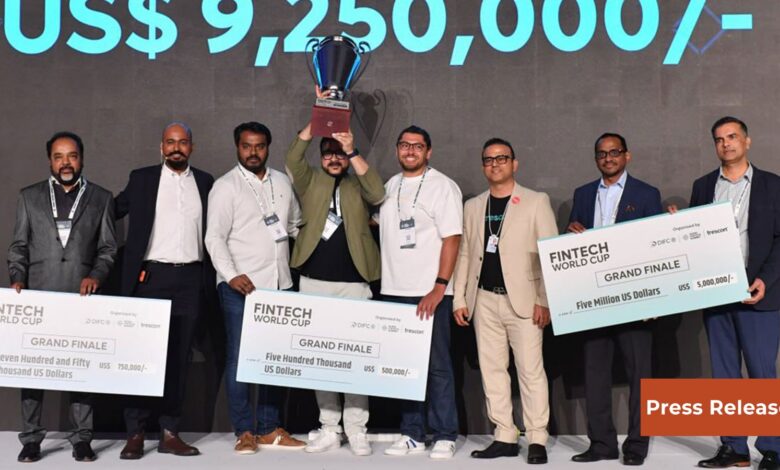 USD 9.25 Million in Investments Committed to Start-ups during FinTech World Cup at Dubai FinTech Summit USD 9.25 Million in Investments Committed to Start-ups during FinTech World Cup at Dubai FinTech Summit