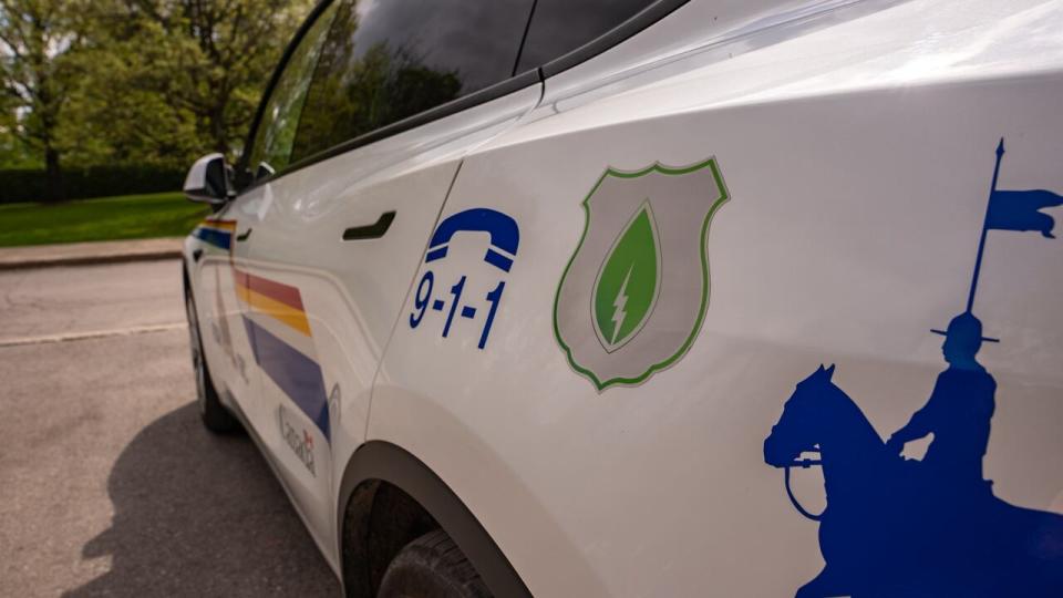 All electric vehicles the RCMP tests going forward will show this decal. 