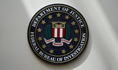 The seal of the FBI/Department of Justice