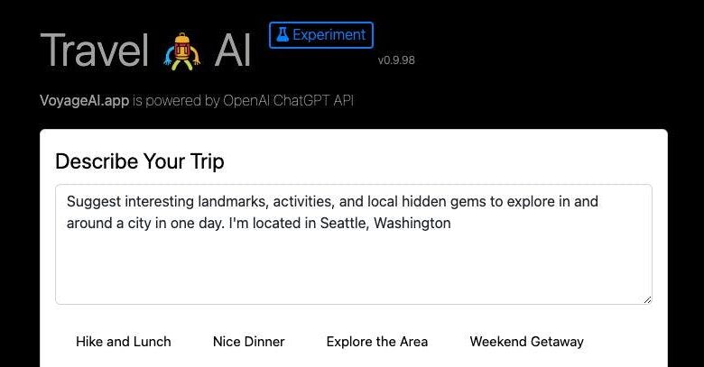 How I developed a Travel AI app with ChatGPT as a Product Manager and Non-programmer How I developed a Travel AI app with ChatGPT as a Product Manager and Non-programmer