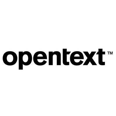 OpenText logo (PRNewsfoto/Open Text Corporation)