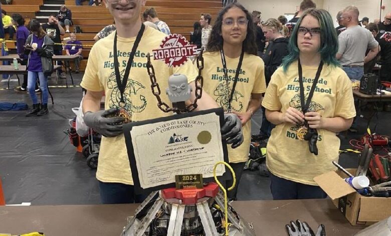 Lakeside robotics team earns Best Engineered Robot | News Lakeside robotics team earns Best Engineered Robot | News
