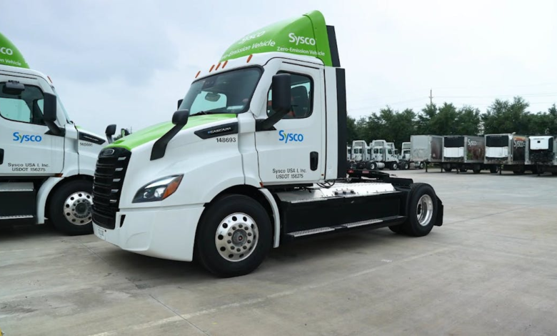 Sysco adds 10 electric trucks to Houston fleet Sysco adds 10 electric trucks to Houston fleet